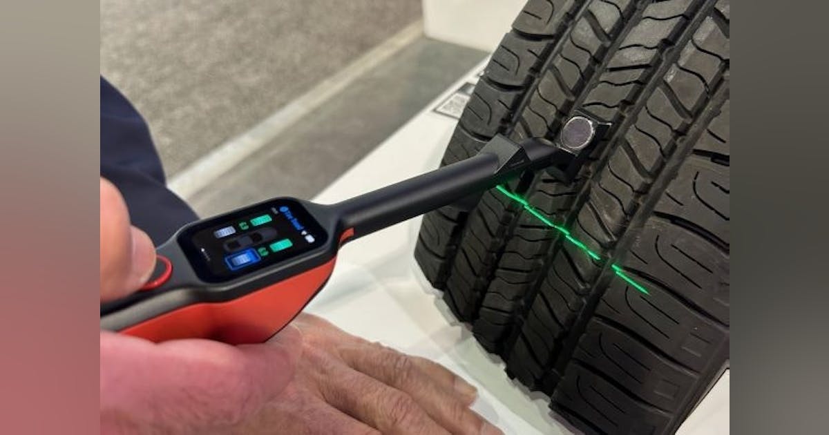 Autel Touts Laser-Enabled Tread Depth Scanner | Modern Tire Dealer