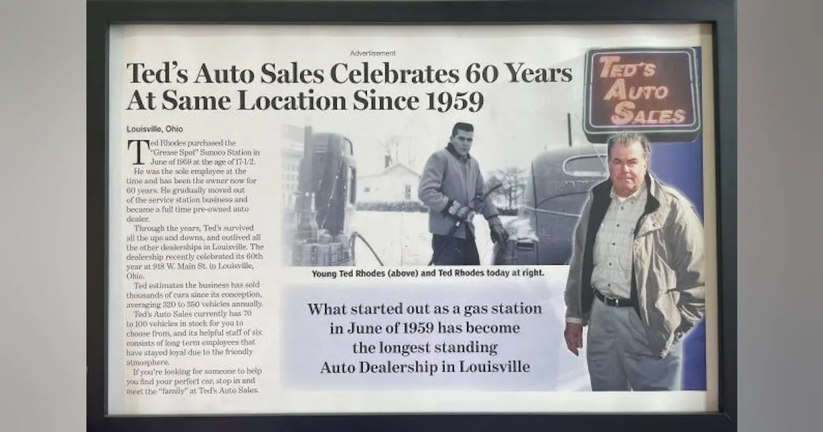 Ted Rhodes Rags Ted Rhodes' Car Lot Funnels Customers to His Tire Store | Modern Tire ...
