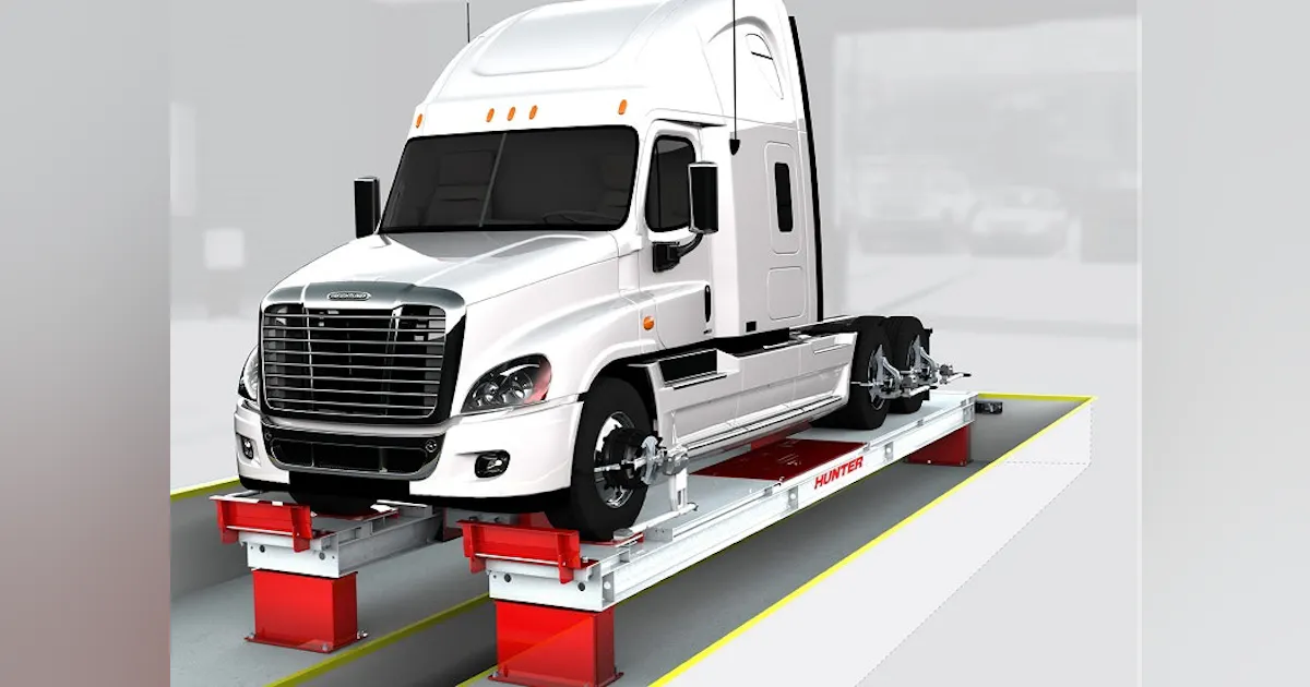 Hunter Unveils Heavy-Duty Alignment Pit Racks | Modern Tire Dealer