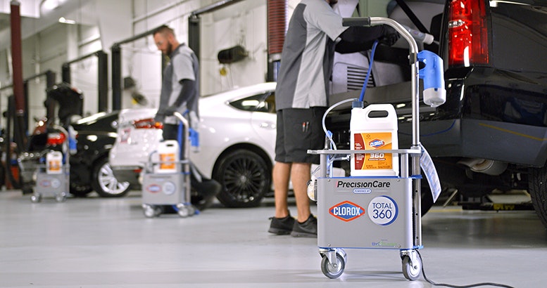 1673033912299 Precisioncarepoweredbycloroxsanitizesvehicles