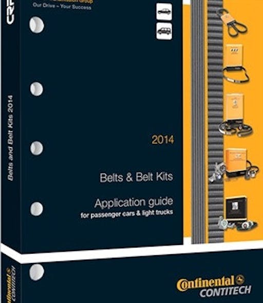 2014 ContiTech Belts & Belt Kit Catalog 20140501 Modern Tire Dealer