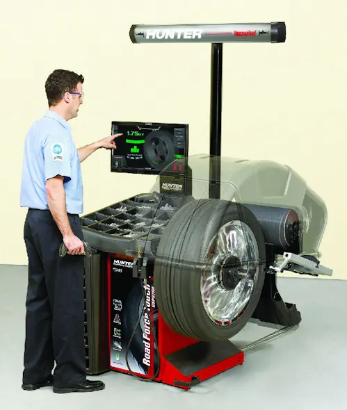 Hunter Road Force Touch GSP9700 Balancer | Modern Tire Dealer