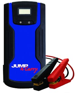 clore-adds-12-volt-jump-starter-with-many-convenience-features