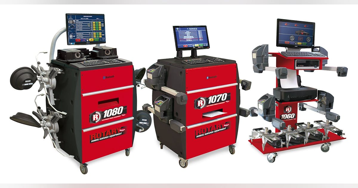 Rotary Unveils Tower-Free Wheel Alignment Equipment | 2017-11-01 ...