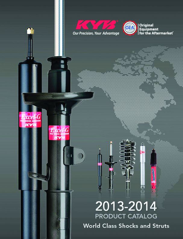 KYB Ride Control Catalog 20130815 Modern Tire Dealer