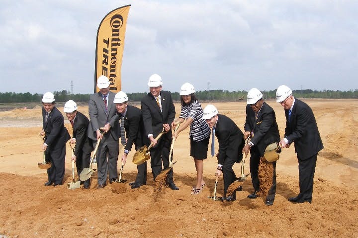continental-breaks-ground-for-new-u-s-tire-plant