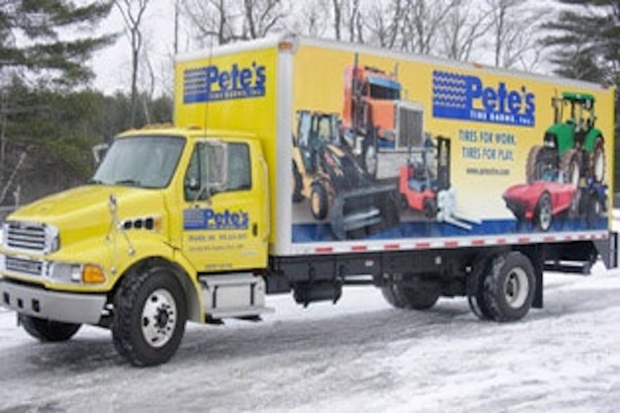 Pete's Tire Barns unveils truck design Modern Tire Dealer
