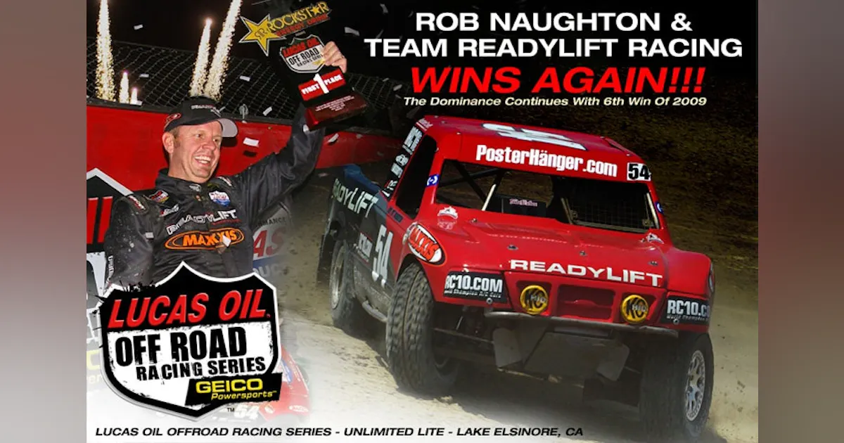 Tom Naughton Racing Rob Naughton and Team ReadyLift Racing wins again | 2009-07-28 | Modern ...