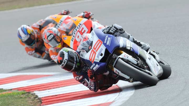 Lorenzo the victor at Silverstone 20130903 Modern Tire Dealer