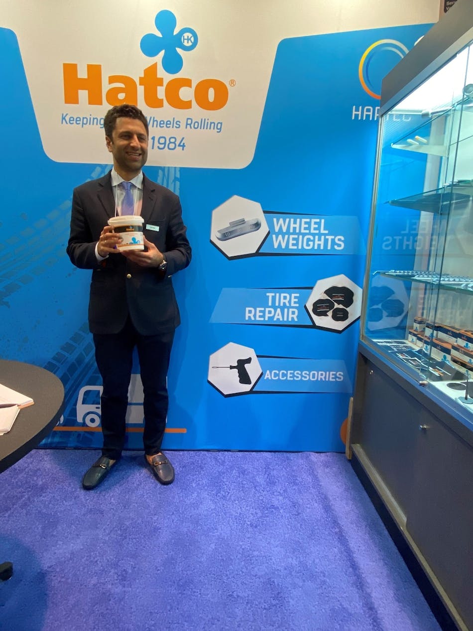 Hatco Features Tire Repair Materials and Wheel Weights at SEMA 2019