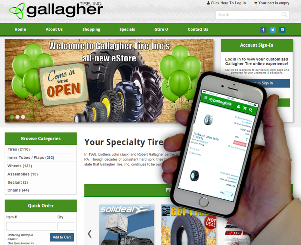 1673280935111 Gallaghertirerevampswebsiteandestore