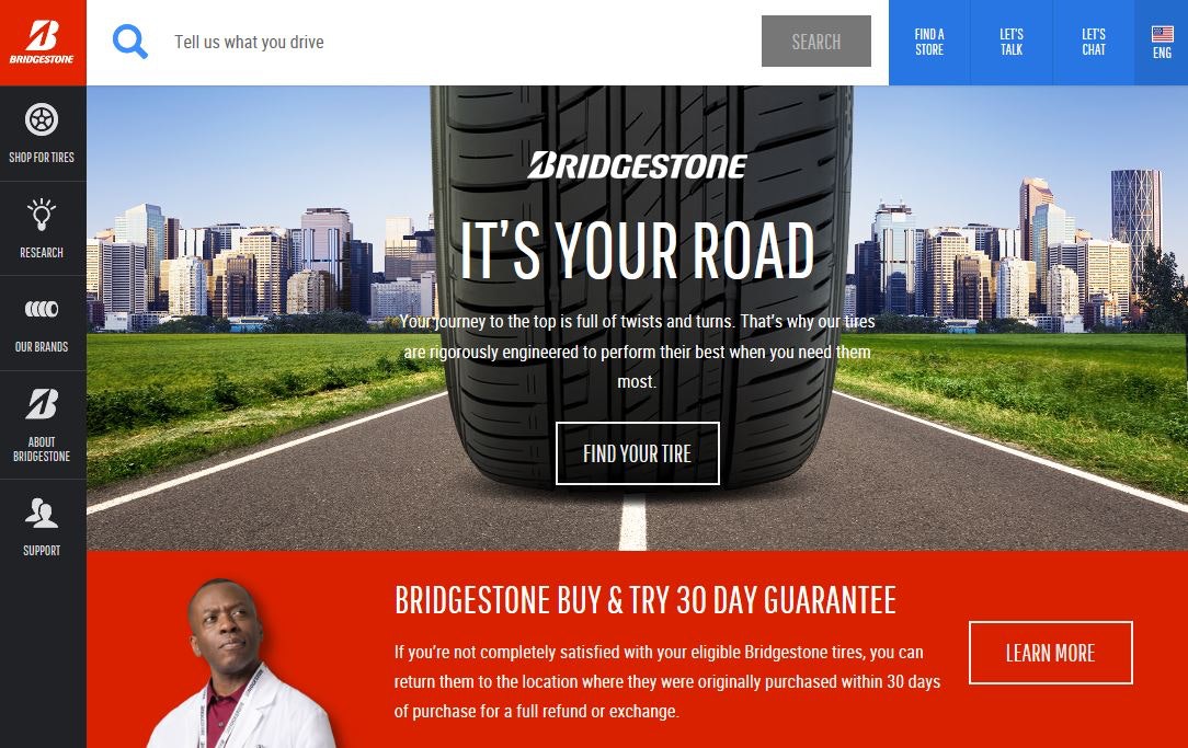 1673282798402 Bridgestonelaunchesconsumertirewebsite