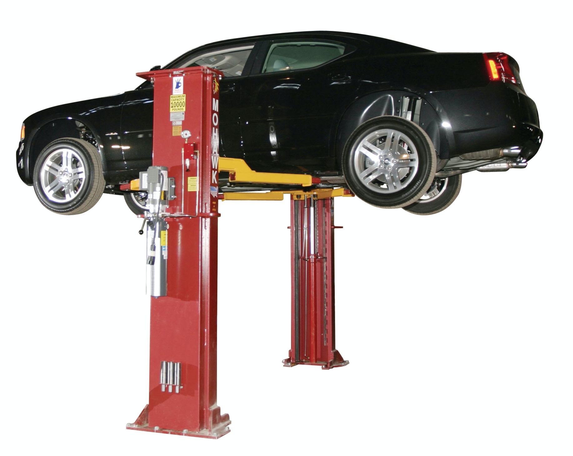 Mohawk lift has low swing arm height Modern Tire Dealer