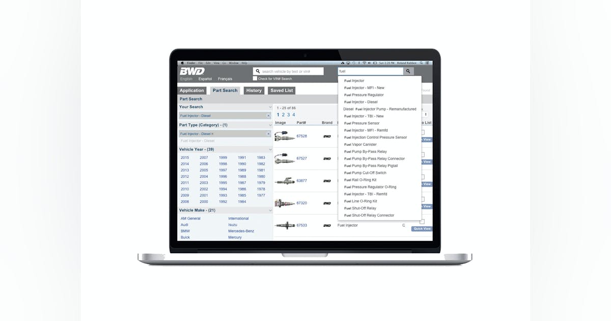 SMP Launches New BWD eCatalog 20151105 Modern Tire Dealer