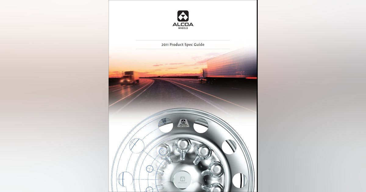 Alcoa updates commercial wheel guide 20110630 Modern Tire Dealer