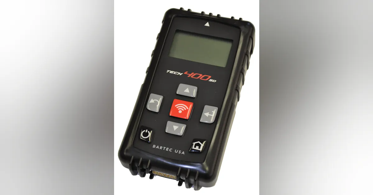 Tech400sd Bartec debuts Tech400SD TPMS tool | 2011-09-27 | Modern Tire Dealer