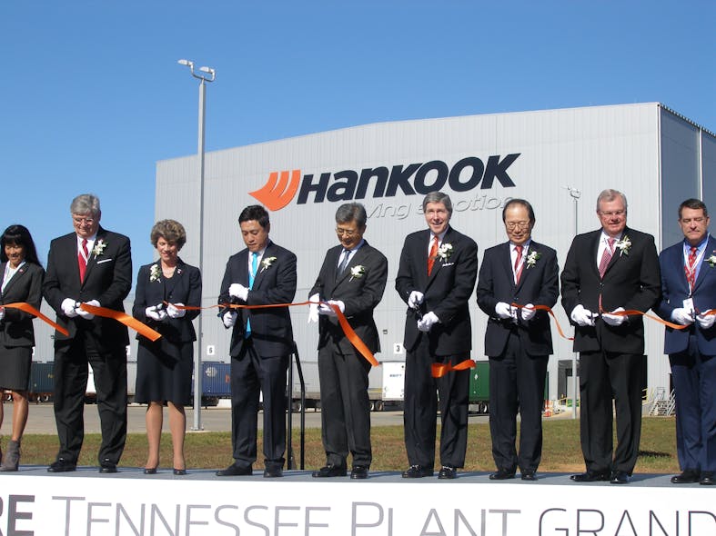 Let the Celebration of Hankook's First U.S. Tire Manufacturing Plant Begin! 20171019