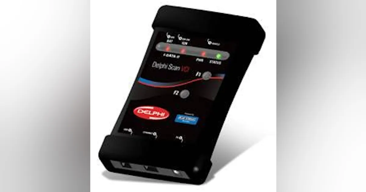 New accessories for Delphi scan tools | 2014-01-27 | Modern Tire Dealer