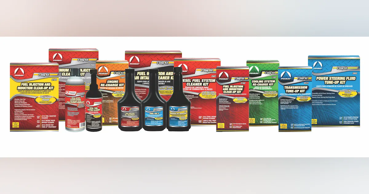 Keep vehicle systems clean with Penray kits | 2014-03-06 | Modern Tire ...