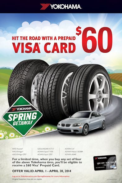 Yokohama Kicks Off Spring Getaway Campaign Modern Tire Dealer