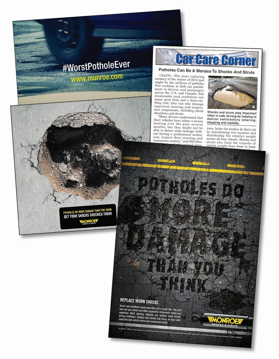 tenneco-s-potholes-campaign-emphasizes-safety