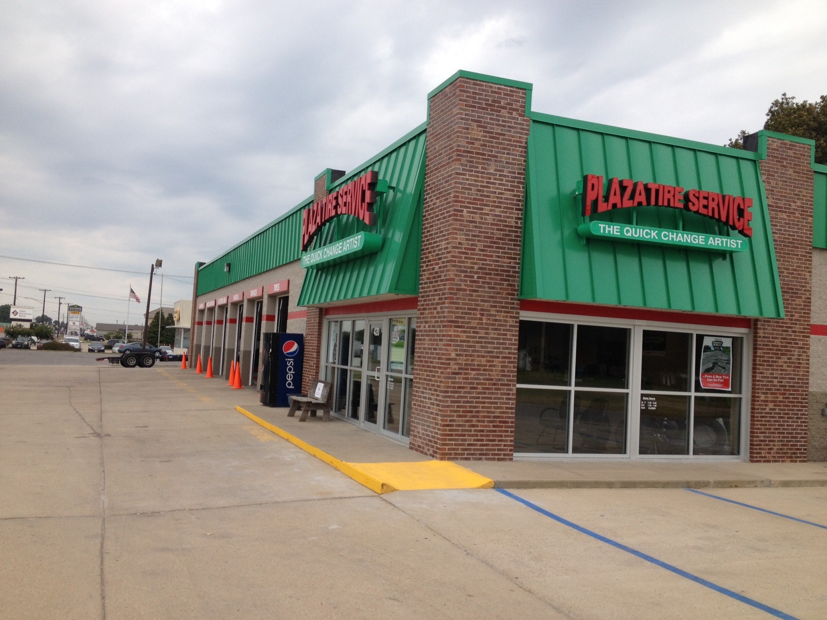 Plaza Tire opens rebuilt location 20140804 Modern Tire Dealer