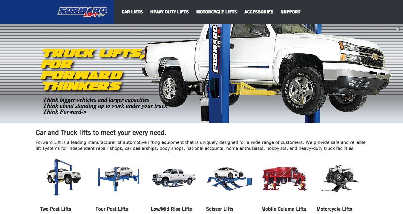 1673367357108 Forwardliftredesignsreorganizeswebsite