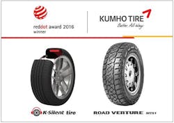 two-kumho-tires-win-red-dot-design-awards