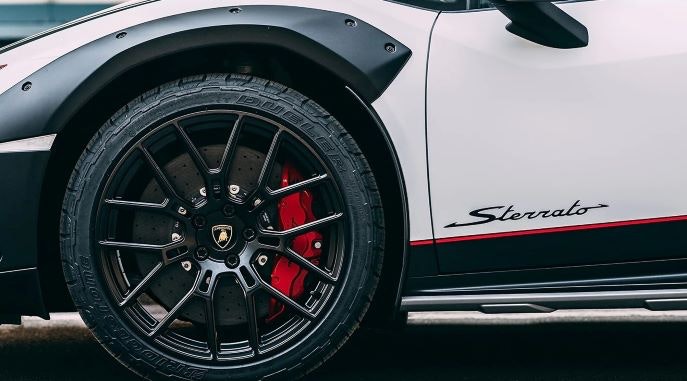 The Dueler All-Terrain AT002 'is the world's first-ever supercar all-terrain tire to feature run-flat technology,' according to Bridgestone officials.