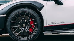 The Dueler All-Terrain AT002 &apos;is the world&apos;s first-ever supercar all-terrain tire to feature run-flat technology,&apos; according to Bridgestone officials.