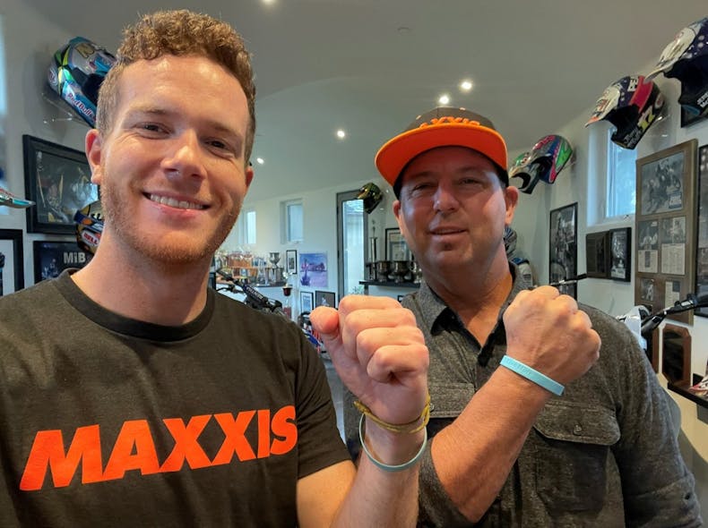 Maxxis-sponsored Ben Grannis recently interviewed motorcycle racer Jeremy McGrath.