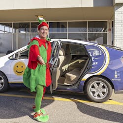 As part of the 12 Days of Kindness campaign, an elf was seen wandering around the Chapel Hill Tire locations to promote the event. As part of the 12 Days of Kindness campaign, an elf was seen wandering around the Chapel Hill Tire locations to promote the event.