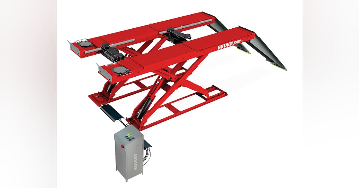 Rotary best sale motorcycle lift