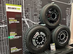Sentury Tire USA's Delinte brand has expanded into the commercial truck tire market. Sentury Tire USA's Delinte brand has expanded into the commercial truck tire market.