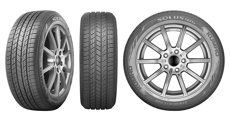 The tire, created specifically for the North American market, has ribs in the tire's main channel grooves to dissipate road noise and four wide channel groves to drain water and reduce hydroplaning on wet surfaces.