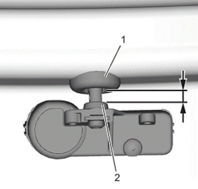 The TPMS architecture with four antennas. information to determine the