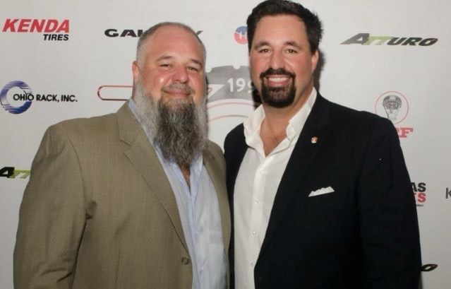 'Our focus is on growing Cosmo and investing in Cosmo and continuing to differentiate us in tier-three,' says Tony Gonzalez, CEO of Tire Group International LLC, left, with Joaquin Gonzalez Jr., at the company's 30th anniversary celebration, held this past December.