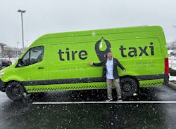Dennis Murray, marketing manager for Tire Taxi, says he noticed a lack of infrastructure for providing cargo van tires and services. This sparked the idea for Tire Taxi.