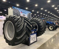 The tire debuted at the 2023 National Farm Machinery Show. The tire debuted at the 2023 National Farm Machinery Show.