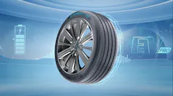 ZC Rubber officials say new EV PRO features the company's BPOT technology, which gives the tire a 5% larger contact area at high speeds, among other benefits.