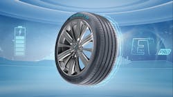 ZC Rubber officials say new EV PRO features the company's BPOT technology, which gives the tire a 5% larger contact area at high speeds, among other benefits. ZC Rubber officials say new EV PRO features the company's BPOT technology, which gives the tire a 5% larger contact area at high speeds, among other benefits.