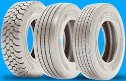 All of Magna's new truck tires for the North American market meet SmartWay standards. All of Magna's new truck tires for the North American market meet SmartWay standards.