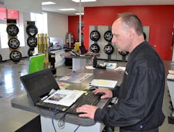 Retail consumer tire sellout trends are moderating, says Healy. Retail consumer tire sellout trends are moderating, says Healy.