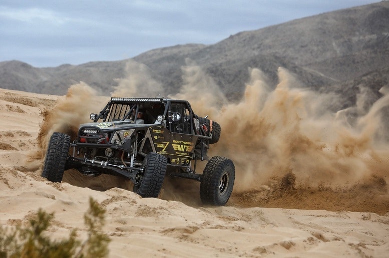 Drivers in the 4400 class will use Baja Boss X, a competitive version of Mickey Thompson&rsquo;s Baja Boss tire with a race compound for off-road use only. Other drivers will compete with Baja Boss M/T, and both tires feature extra-large, four-pitch Sidebiters for off-road traction. The Powerply XD provides puncture resistance, quick steering response and stability.