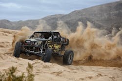 Drivers in the 4400 class will use Baja Boss X, a competitive version of Mickey Thompson’s Baja Boss tire with a race compound for off-road use only. Other drivers will compete with Baja Boss M/T, and both tires feature extra-large, four-pitch Sidebiters for off-road traction. The Powerply XD provides puncture resistance, quick steering response and stability. Drivers in the 4400 class will use Baja Boss X, a competitive version of Mickey Thompson’s Baja Boss tire with a race compound for off-road use only. Other drivers will compete with Baja Boss M/T, and both tires feature extra-large, four-pitch Sidebiters for off-road traction. The Powerply XD provides puncture resistance, quick steering response and stability.