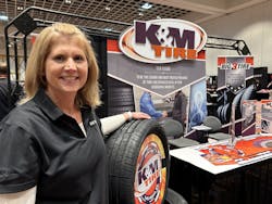 “We’re constantly looking at what we’re currently offering and ways to improve it,' says Cheryl Gossard, president of K&M Tire Inc. “We’re constantly looking at what we’re currently offering and ways to improve it,' says Cheryl Gossard, president of K&M Tire Inc.