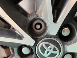 On mag seat wheels, the bolt holes are drilled straight thru the wheel so mag seat lug nuts are necessary. On mag seat wheels, the bolt holes are drilled straight thru the wheel so mag seat lug nuts are necessary.