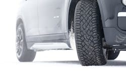 “The 3PMS (designation) is a good measure for acceleration traction on medium-packed snow,” says Phillip Schrader, product manager, touring and U.S. winter tires, PLT replacement business unit, Continental Tire the Americas LLC. “The 3PMS (designation) is a good measure for acceleration traction on medium-packed snow,” says Phillip Schrader, product manager, touring and U.S. winter tires, PLT replacement business unit, Continental Tire the Americas LLC.