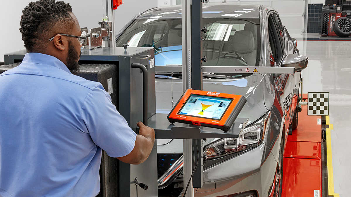 &ldquo;The plus-sized package creates a different ride height by altering the manufacturer&rsquo;s aiming of ADAS sensors,&rdquo; says Ryan Gerber, product specialist, ADAS, Hunter Engineering Co.