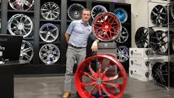 “We try to make our customers as happy as we can,” says Mike Gust, owner of American Wheel and Tire in Houston, Texas. “And I think that's what has kept us going in the right direction.” “We try to make our customers as happy as we can,” says Mike Gust, owner of American Wheel and Tire in Houston, Texas. “And I think that's what has kept us going in the right direction.”